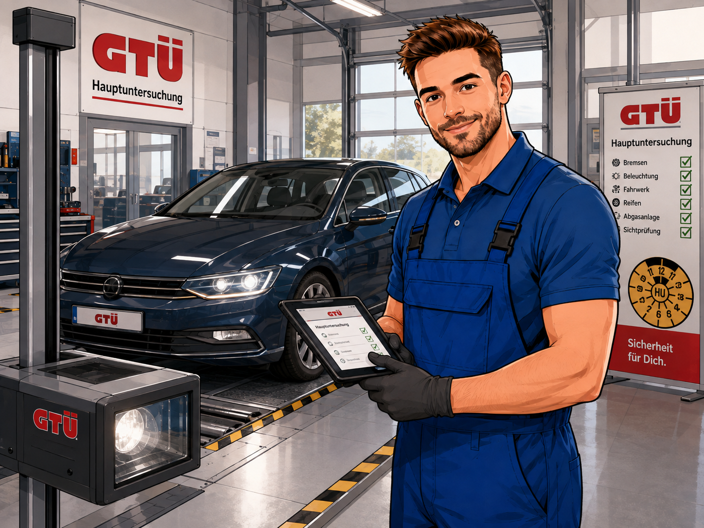 Hauptuntersuchung mit Partner GTÜ